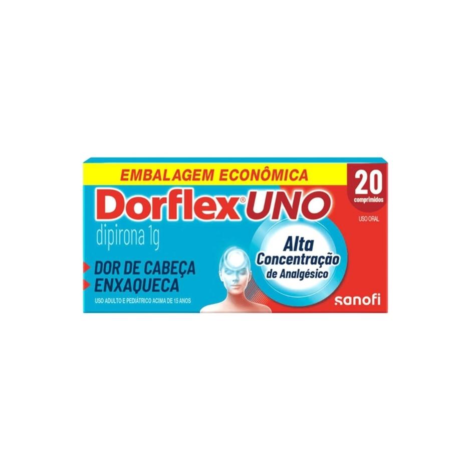 Dorflex Uno Enxaqueca 1g 20 Comprimidos