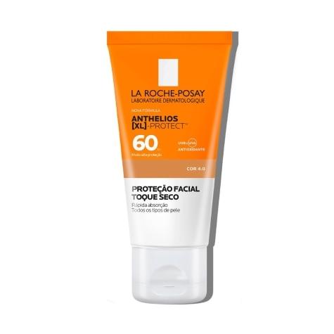 Protetor Solar Facial Anthelios XL Protect FPS60 Gel Creme Cor 4.0 40g - Imagem 1