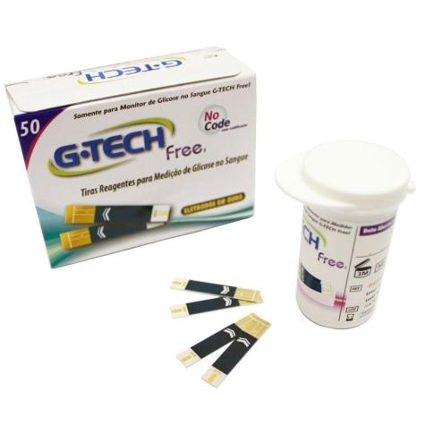 Tiras G-Tech Free1 50 unidades - Imagem 1