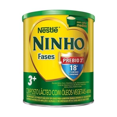 Composto Lácteo Ninho Fases 3+ 400g - Imagem 1