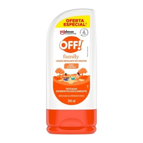 Repelente Off! Loção Family Oferta Especial 200ml - Imagem 1