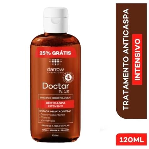 Shampoo Darrow Doctar Anticaspa Plus Intensivo Cabelo 120ml - Imagem 3