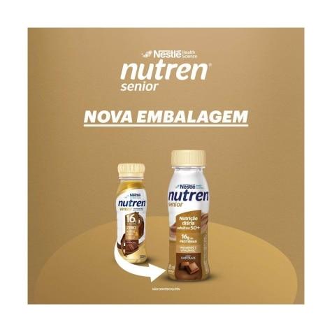 Complemento Alimentar Líquido Nutren Senior Sabor Chocolate 200ml - Imagem 5