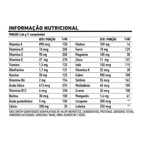 All Nutri Plus FDC 50 Comprimidos - Imagem 2
