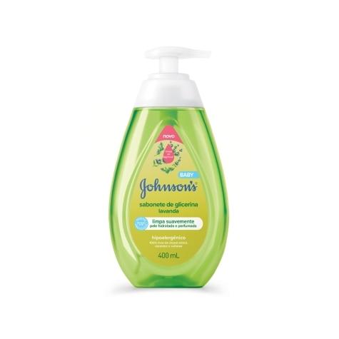 Sabonete Líquido Johnson's Baby Lavanda 400ml - Imagem 1