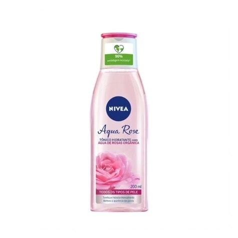 Tônico Hidratante Nivea Aqua Rose Água de Rosas Orgânica 200ml - Imagem 1