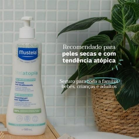 Gel de Banho Mustela Stelatopia Pele Ressecada e Atópica 500ml - Imagem 4