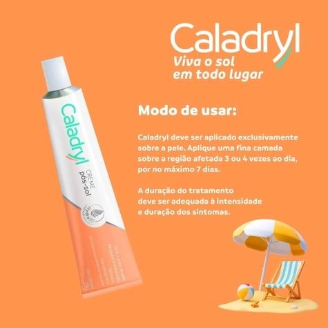 Creme Caladryl Pós Sol 28g - Imagem 2