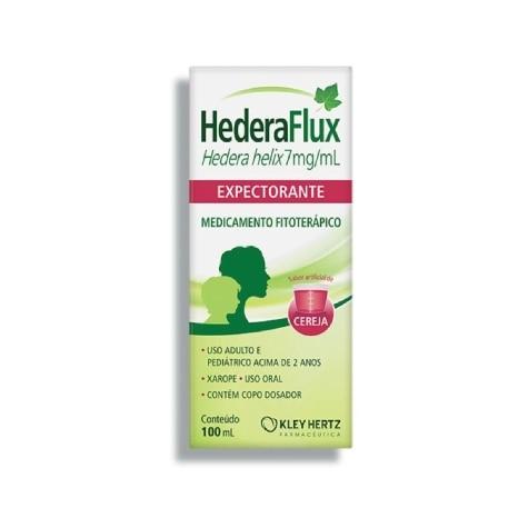 Hederaflux Xarope Sabor Cereja 7mg 100ml - Imagem 1