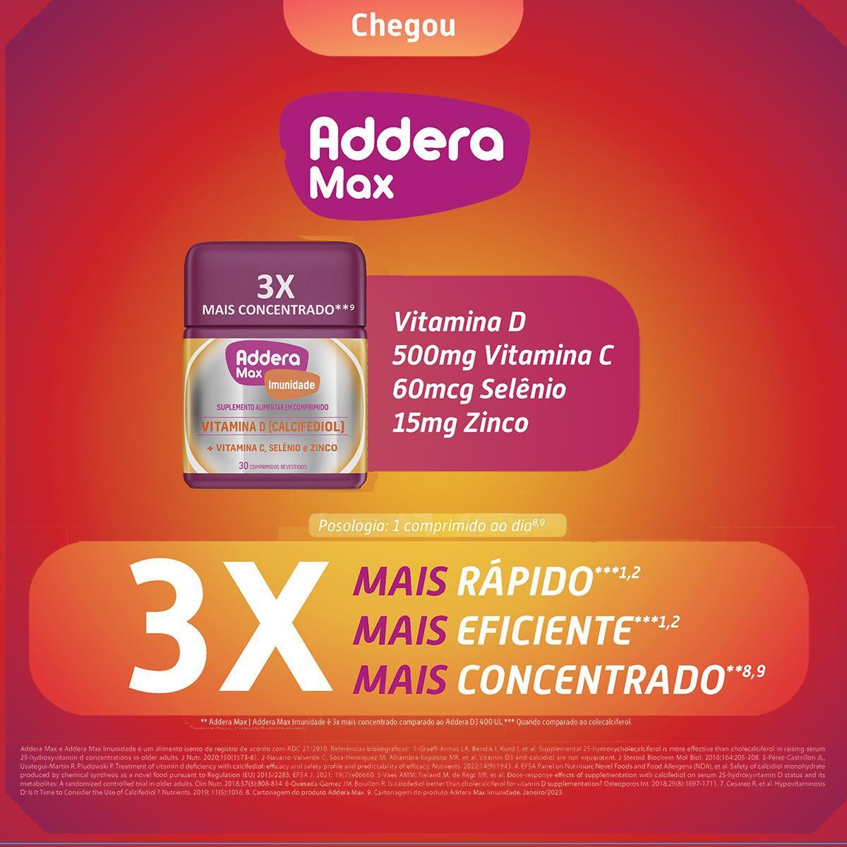 Addera +Imunidade Max FR 30 Comprimidos Revestidos - Imagem 3
