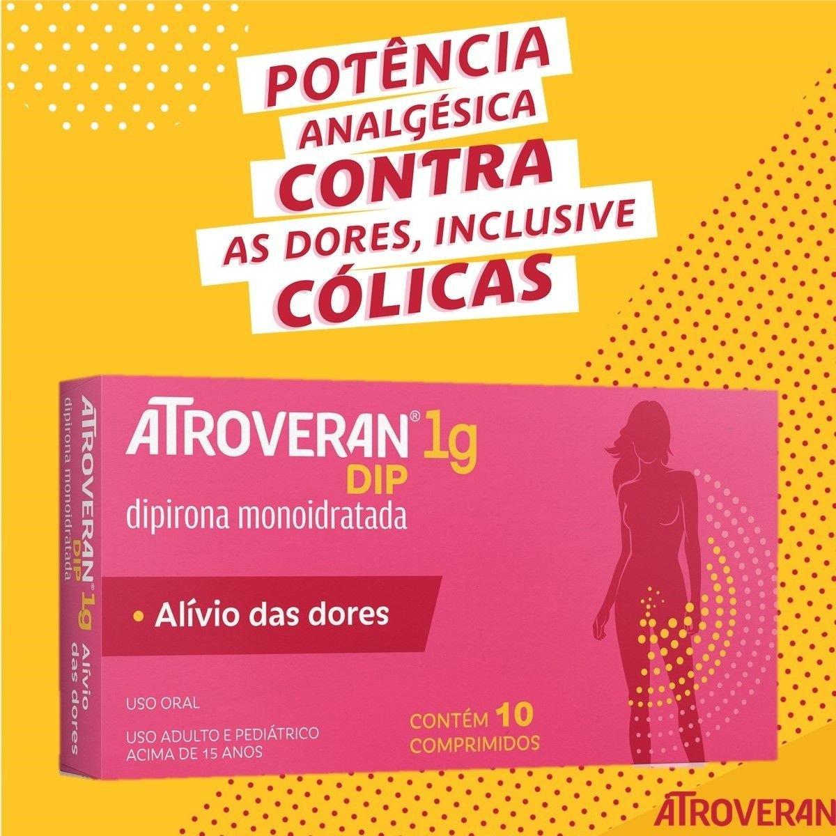 Atroveran Dip 1g 10 Comprimidos - Imagem 2