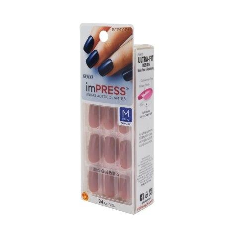 Unhas Postiças Autocolantes Impress Cor Fresh Start Média 24 Unidades - Imagem 2