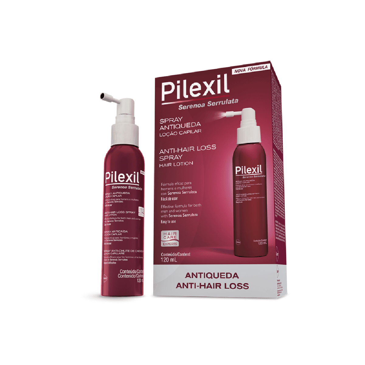 Spray Pilexil Antiqueda Cabelo 120ml