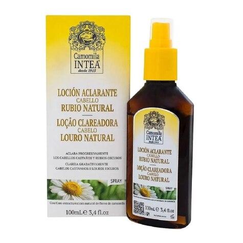 Loção Capilar Clareadora Intea Camomila Spray Louro Natural 100ml - Imagem 1