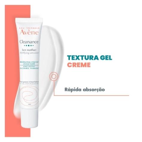 Gel Creme Avène Cleanance Matificante Facial 40ml - Imagem 5