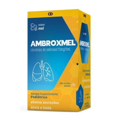 Ambroxmel Xarope Pediátrico 15mg/5ml 3mg 120ml - Imagem 1