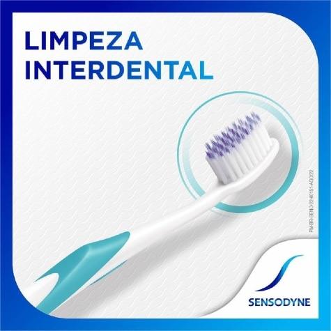 Escova Dental Sensodyne Limpeza Profunda Extra Macia 2 Unidades - Imagem 3