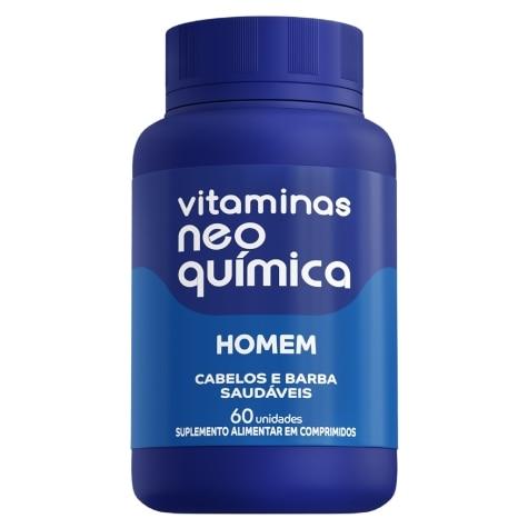 Vitaminas Neo Química Homem 60 Comprimidos Revestidos - Imagem 1
