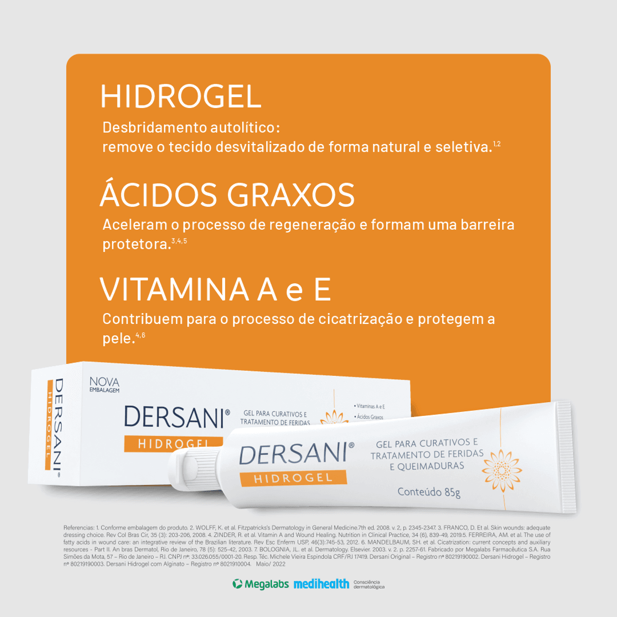 Dersani Hidrogel 85g - Imagem 3