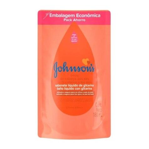 Sabonete de Glicerina Líquido Johnson & Johnson Baby Tradicional Refil 180ml - Imagem 1