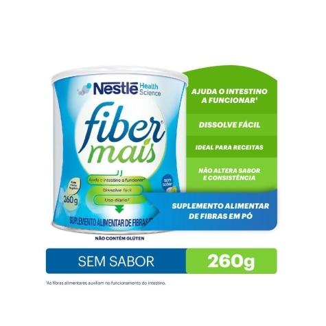 Fiber Mais Sem Sabor 260g - Imagem 1