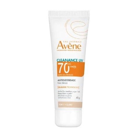 Protetor Solar Facial Avène Cleanance UV FPS70 Cor 1 40g - Imagem 2