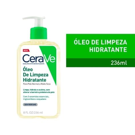 Óleo de Limpeza Cerave Hidratante Sem Perfume Corpo 236ml - Imagem 2