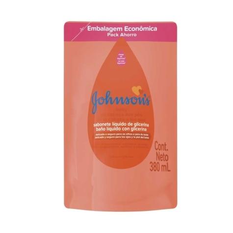 Sabonete de Glicerina Líquido Johnson & Johnson Baby Tradicional Refil 380ml - Imagem 1
