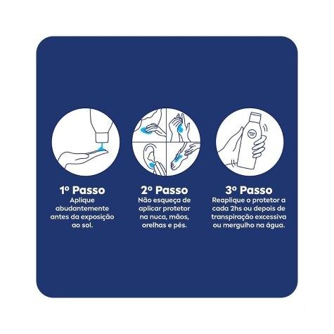 Protetor Solar Facial e Corporal Nivea Sun Protect & Hidrata FPS70 200ml - Imagem 6