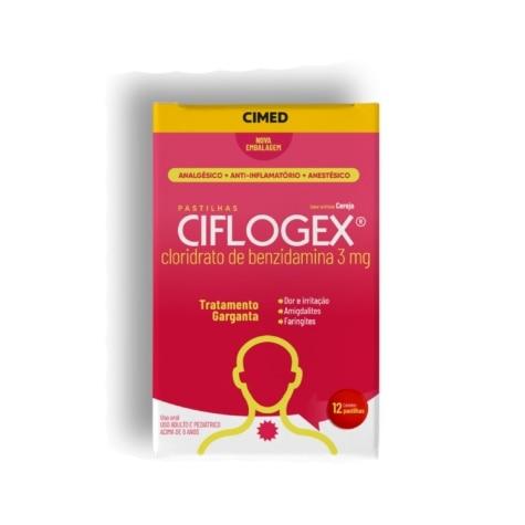 Ciflogex Cereja 3mg 12 Pastilhas - Imagem 3