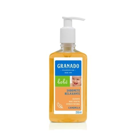 Sabonete Relaxante Líquido Granado Bebê Camomila 250ml - Imagem 1