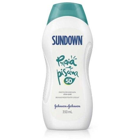 Protetor Solar Corporal Sundown Praia e Piscina FPS50 Loção 350ml - Imagem 1