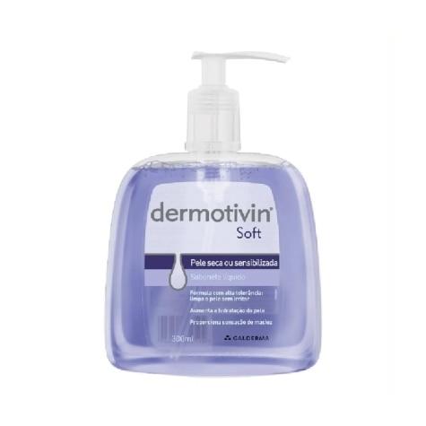 Sabonete Líquido Dermotivin Soft Facial 300ml - Imagem 1