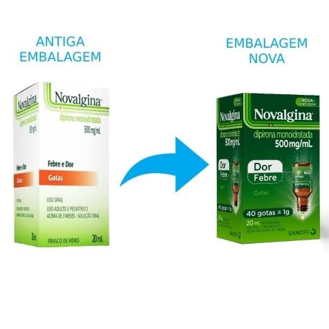 Novalgina Gotas 500mg 20ml - Imagem 2
