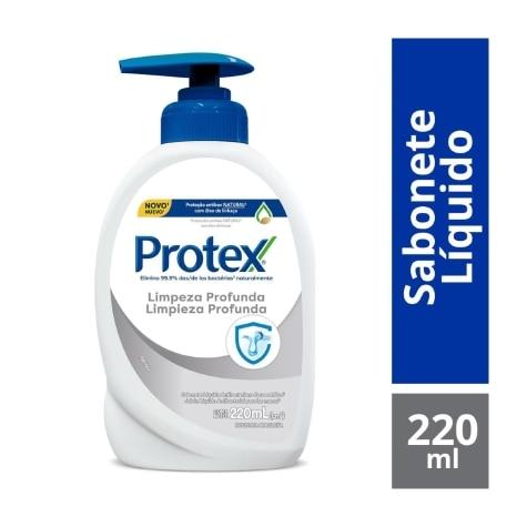 Sabonete Líquido para as Mãos Protex Limpeza Profunda 220ml - Imagem 1