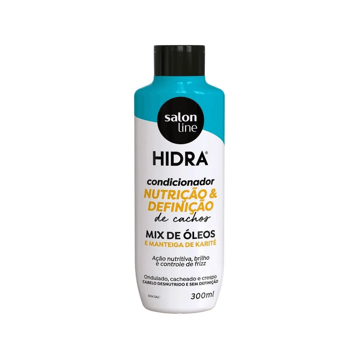 Kit Salon Line Hidra Nutrição e Definição de Cachos Shampoo 300ml + Condicionador 300ml - Imagem 3