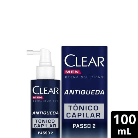 Tônico Antiqueda Clear Men Derma Solutions Capilar 100ml - Imagem 2