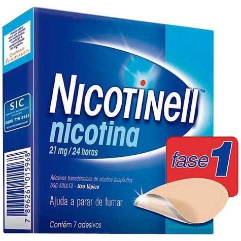 Nicotinell 21mg 7 Adesivos - Imagem 1