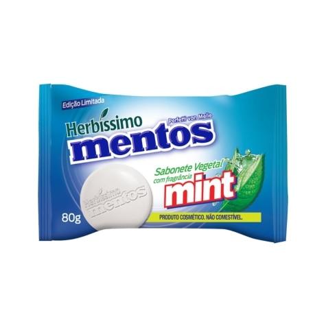 Sabonete Cosmético Barra Herbíssimo Mentos Mint 80g - Imagem 1