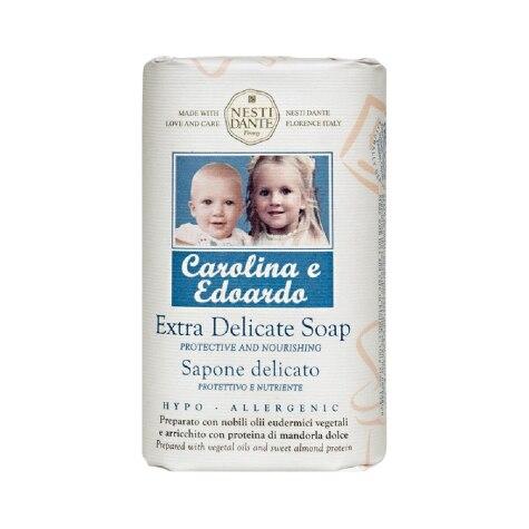 Sabonete Hidratante Barra Nesti Dante Carolina e Edoardo Infantil 250g - Imagem 1