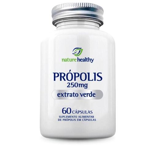 Extrato de Própolis Verde 250mg Nature Healthy 60 Cápsulas - Imagem 1