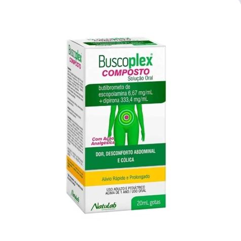 Buscoplex Composto Gotas 6,67mg + 333,4mg 20ml - Imagem 1
