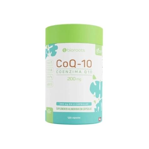 Coenzima Q10 Bioroots 200mg 120 Cápsulas - Imagem 1