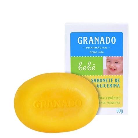 Sabonete de Glicerina Barra Granado Bebê Tradicional 90g - Imagem 3