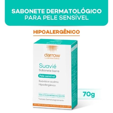 Sabonete em Barra Suavié Pele Sensível Rosto e Corpo 70g - Imagem 2