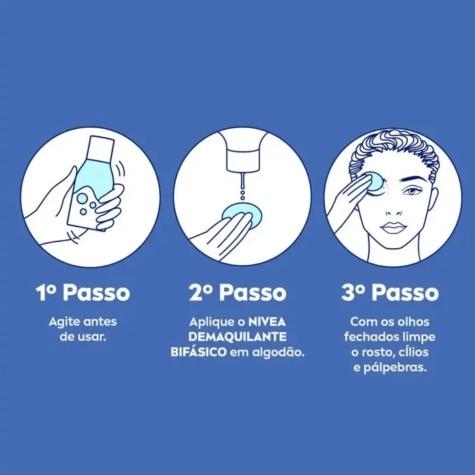 Demaquilante Facial Nivea Bifásico 125ml - Imagem 7