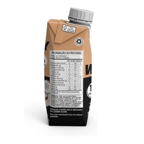 Bebida Láctea Piracanjuba Whey Zero Lactose Sabor Coco 250ml - Imagem 4