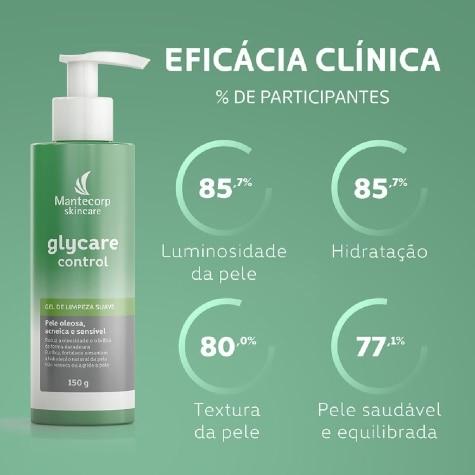 Gel de Limpeza Glycare Control Suave Facial 150g - Imagem 3