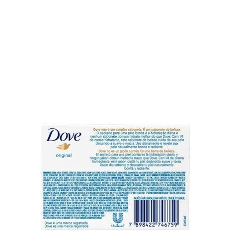 Sabonete Hidratante Barra Dove Original 90g - Imagem 3