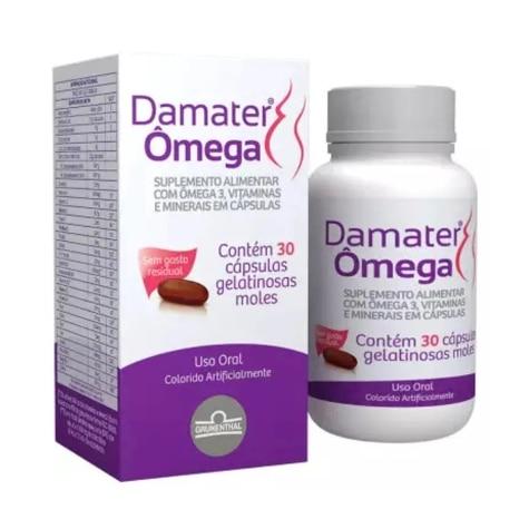 Damater Omega 30 Cápsulas - Imagem 1